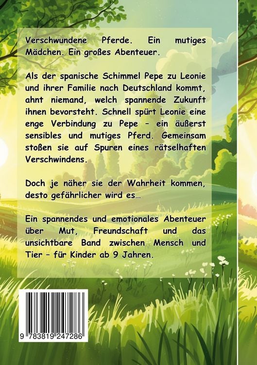 Produktbild: Pepe & Leonie - Die Spur der verschwundenen Pferde