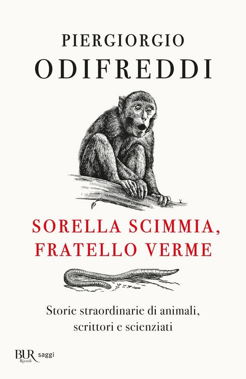 Produktbild: Sorella scimmia, fratello verme. Storie straordinarie di animali, scrittori e scienziati