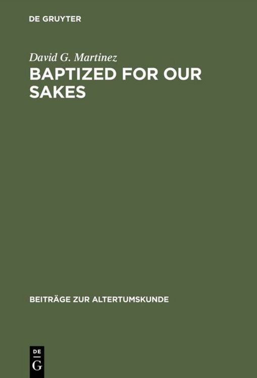 Produktbild: Baptized for Our Sakes