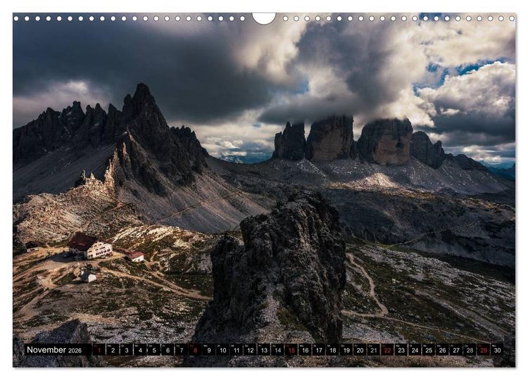 Produktbild: Dolomiten - S&uuml;dtirol (Wandkalender 2026 DIN A3 quer), CALVENDO Monatskalender