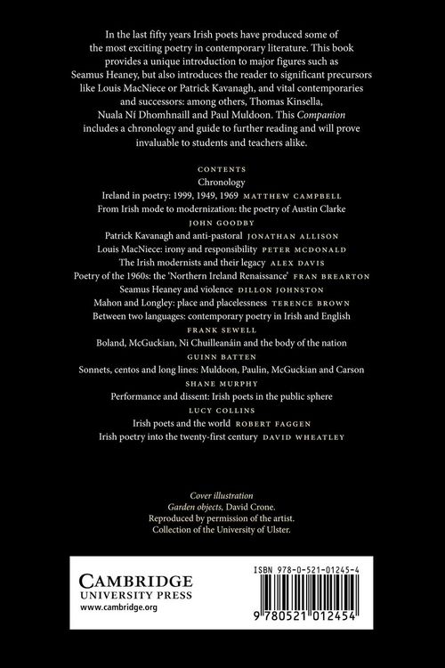 Produktbild: The Cambridge Companion to Contemporary Irish Poetry