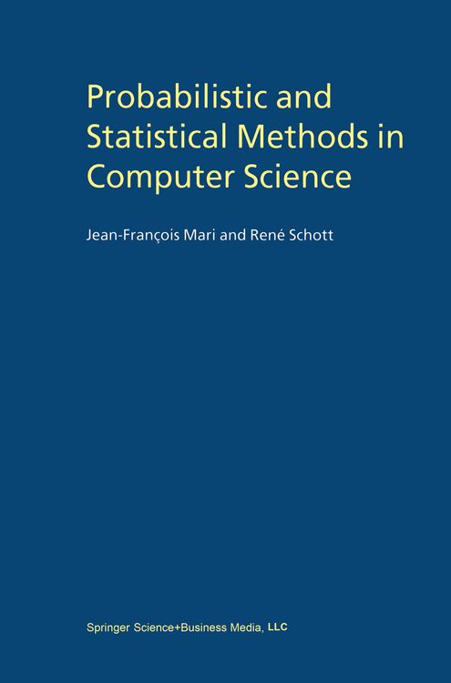 Produktbild: Probabilistic and Statistical Methods in Computer Science