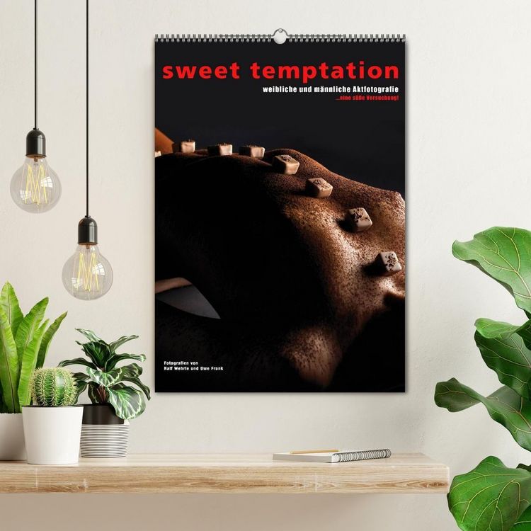 Produktbild: sweet temptation - weibliche und m&auml;nnliche Aktfotografie (Wandkalender 2027 DIN A2 hoch), CALVENDO Monatskalender