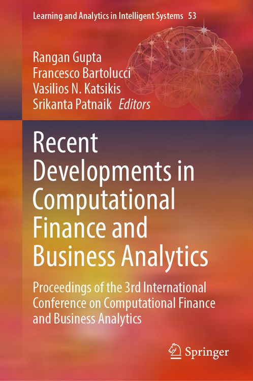 Produktbild: Recent Developments in Computational Finance and Business Analytics