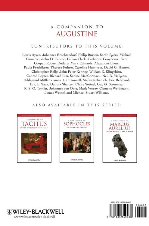 Produktbild: A Companion to Augustine