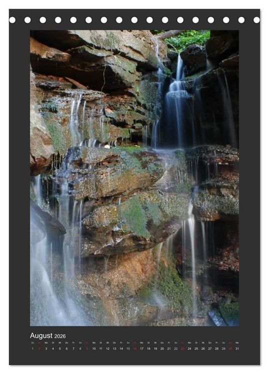 Produktbild: Odenwald - Impressionen einer Landschaft (Tischkalender 2026 DIN A5 hoch), CALVENDO Monatskalender