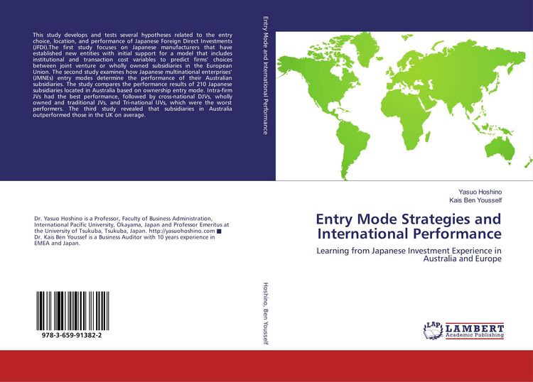 Produktbild: Entry Mode Strategies and International Performance