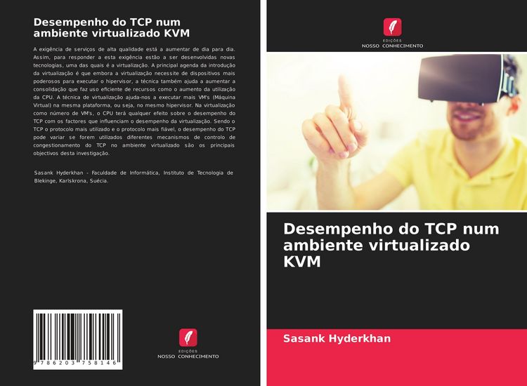 Produktbild: Desempenho do TCP num ambiente virtualizado KVM