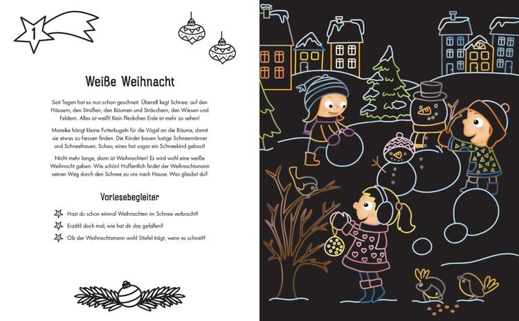 Produktbild: Das gro&szlig;e Adventskalender Kritzel-Kratzel Buch