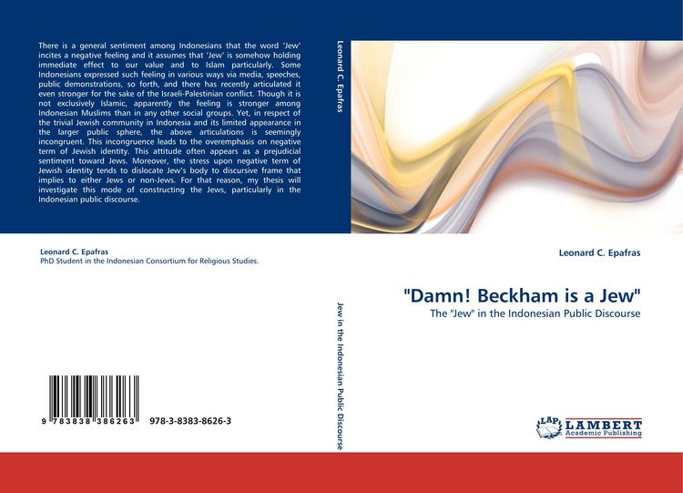 Produktbild: "Damn! Beckham is a Jew"