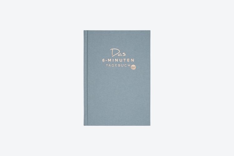Produktbild: Das 6-Minuten-Tagebuch pur (opalblau)