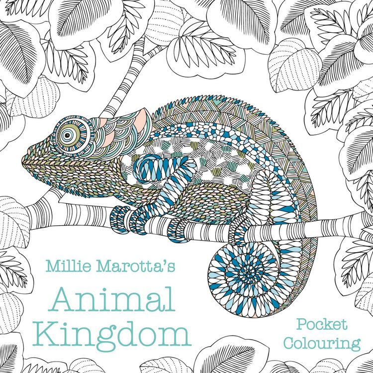 Produktbild: Millie Marotta's Animal Kingdom Pocket Colouring