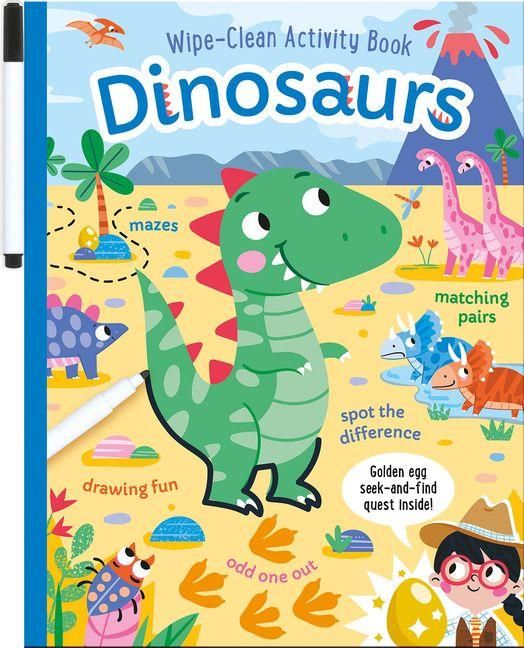 Produktbild: Dinosaurs Wipe-Clean Activity Book