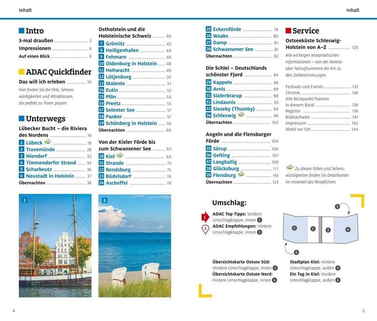 Produktbild: ADAC Reisef&uuml;hrer Ostseek&uuml;ste Schleswig-Holstein