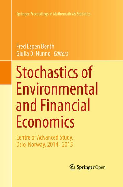 Produktbild: Stochastics of Environmental and Financial Economics