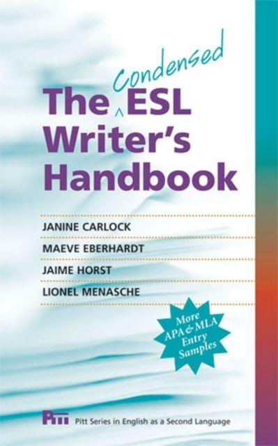Produktbild: Condensed Esl Writers Handbk P
