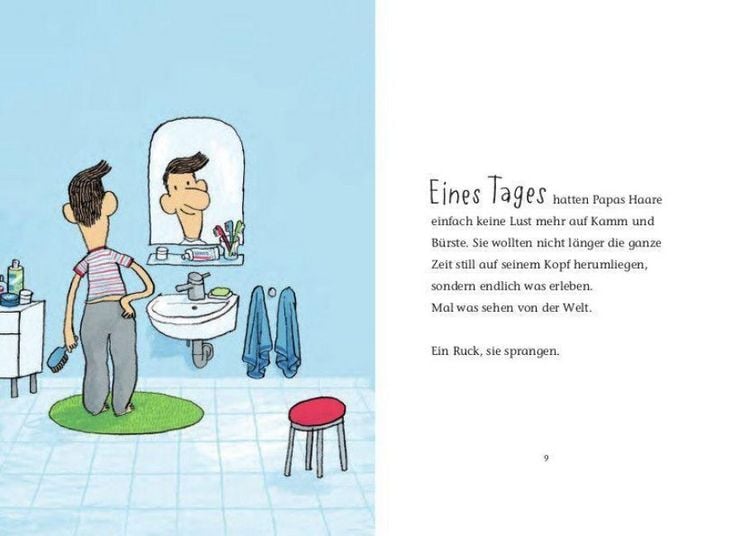Produktbild: Als Papas Haare Ferien machten