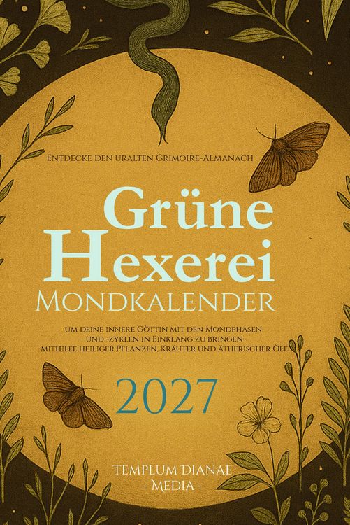 Produktbild: Gr&uuml;ne Hexerei Mondkalender 2027