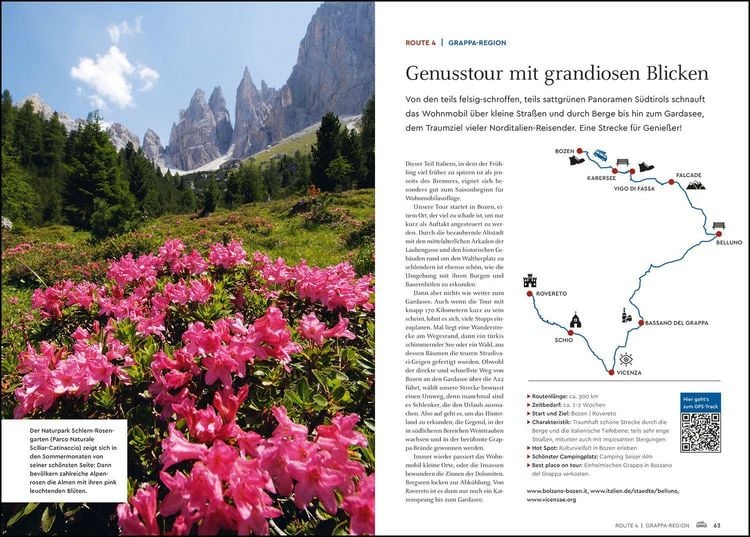 Produktbild: KUNTH Mit dem Wohnmobil durch S&uuml;dtirol und an die Oberitalienischen Seen