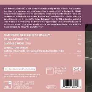 Produktbild: Markevitch: Orchesterwerke