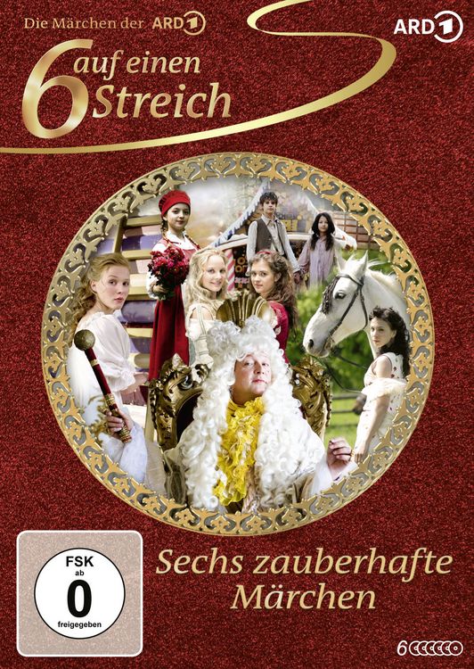 Produktbild: Sechs auf einen Streich - Sechs zauberhafte M&auml;rchen [6 DVDs]