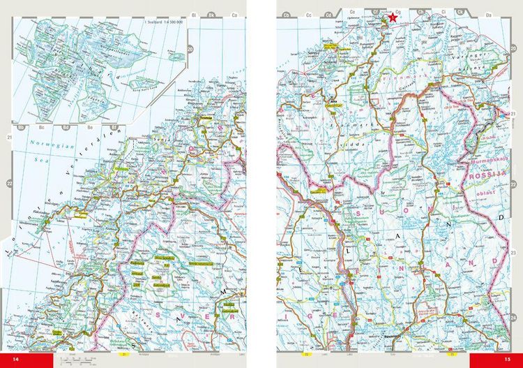 Produktbild: MARCO POLO Reiseatlas Europa 1:2 Mio.