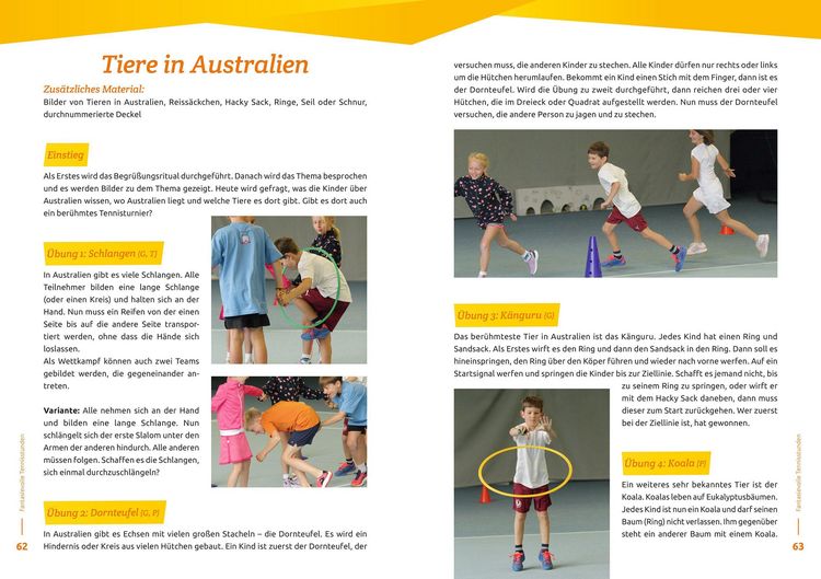 Produktbild: Fantasievolle Tennisstunden
