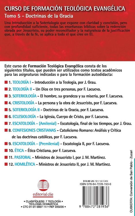 Produktbild: El Cft 05 - Doctrinas de la Gracia
