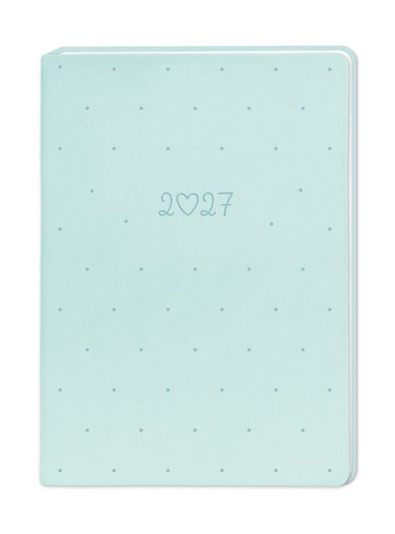 Produktbild: Terminplaner Lederlook 2027 Mint