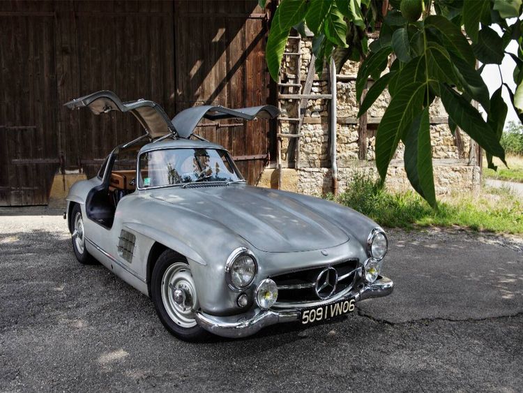 Produktbild: CALVENDO Puzzle Mercedes 300 SL Fl&uuml;gelt&uuml;rer | 1000 Teile Lege-Gr&ouml;&szlig;e 64x48cm Foto-Puzzle f&uuml;r gl&uuml;ckliche Stunden