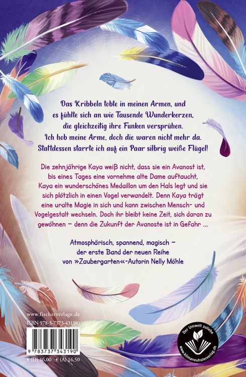 Produktbild: Kaya Silberfl&uuml;gel &minus; Das Geheimnis der magischen Federn