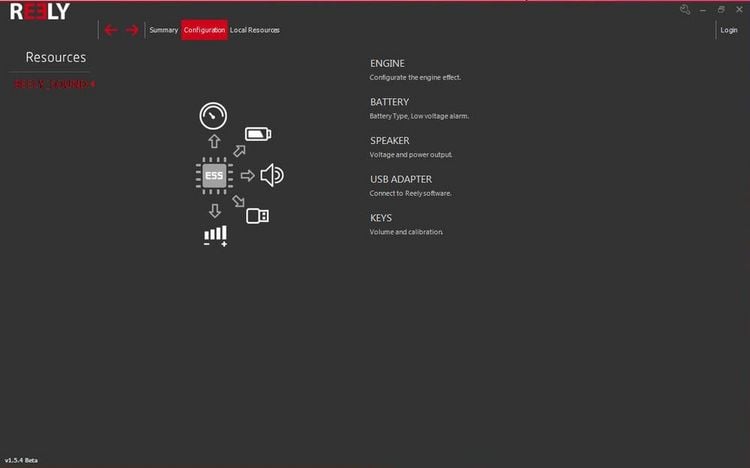 Produktbild: Reely V8 Sound Soundmodul V8 Motor 4 - 8V