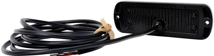 Produktbild: WAS Frontblitzer / Stra&szlig;enr&auml;umer W218 1469 12 V/DC, 24 V/DC &uuml;ber Bordnetz Aufbau, Schraubmontage Orange