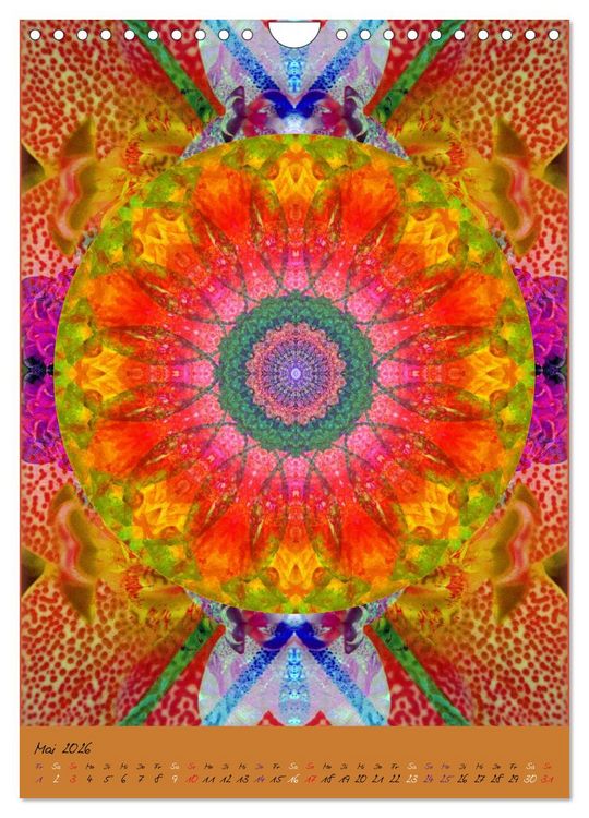 Produktbild: Mandala Energien (Wandkalender 2026 DIN A4 hoch), CALVENDO Monatskalender