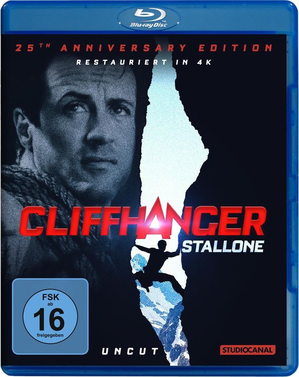 Produktbild: Cliffhanger / 25th Anniversary Edition / Uncut