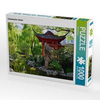 Produktbild: CALVENDO Puzzle Chinesischer Garten | 1000 Teile Lege-Gr&ouml;&szlig;e 64x48cm Foto-Puzzle f&uuml;r gl&uuml;ckliche Stunden