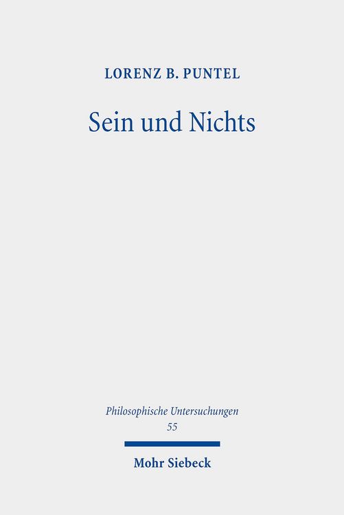 Produktbild: Sein und Nichts