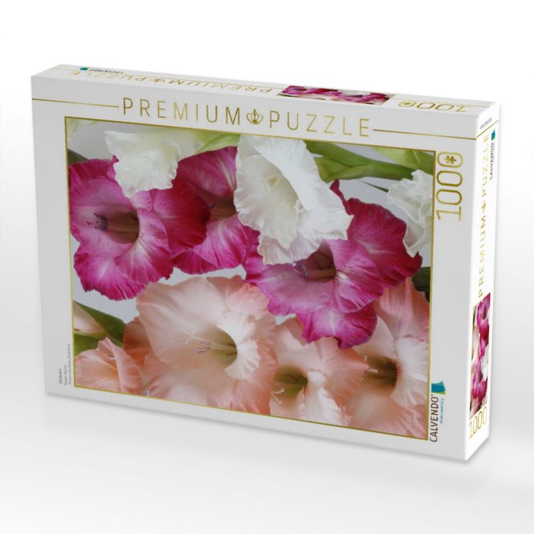 Produktbild: CALVENDO Puzzle Gladiolen | 1000 Teile Lege-Gr&ouml;&szlig;e 64x48cm Foto-Puzzle f&uuml;r gl&uuml;ckliche Stunden