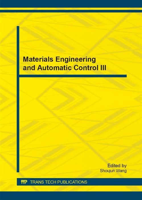 Produktbild: Materials Engineering and Automatic Control III