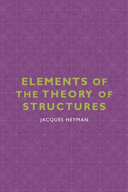 Produktbild: Elements of the Theory of Structures
