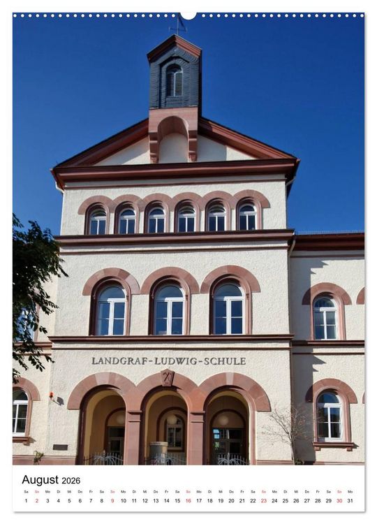 Produktbild: Bad Homburg 2026 von Petrus Bodenstaff (Wandkalender 2026 DIN A2 hoch), CALVENDO Monatskalender