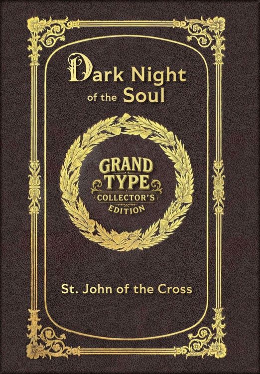 Produktbild: Large Print - Dark Night of the Soul - Grand Type Collector's Edition - Matte Hardcover with Dust Jacket