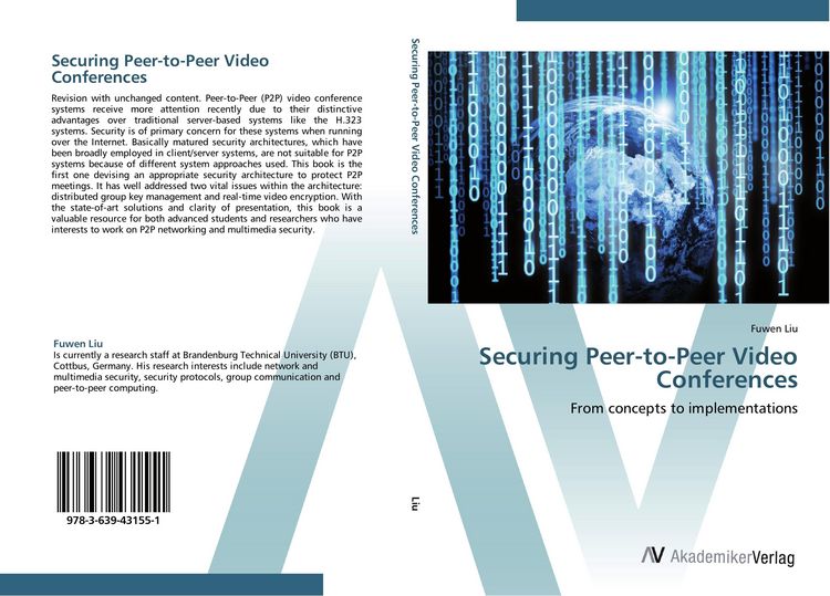 Produktbild: Securing Peer-to-Peer Video Conferences