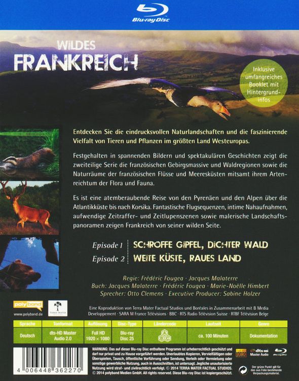 Produktbild: Wildes Frankreich