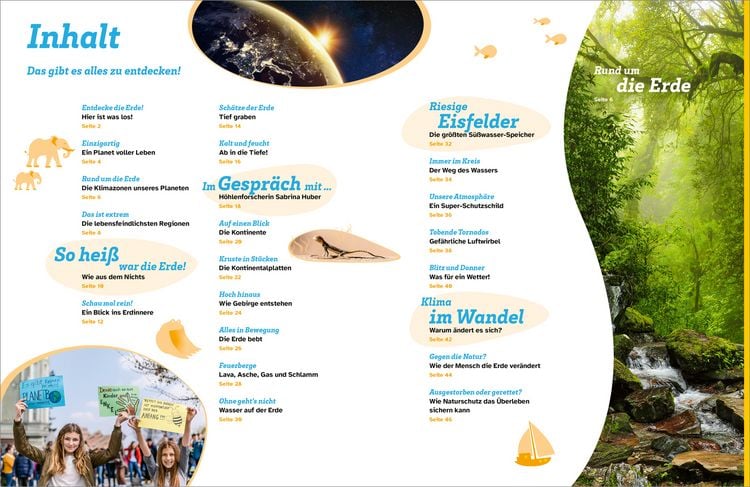 Produktbild: WAS IST WAS Die Erde. Unser einzigartiger Planet