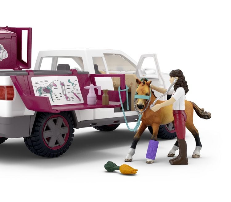 Produktbild: schleich&reg; 42704 Mobile Tier&auml;rztin mit Anh&auml;nger