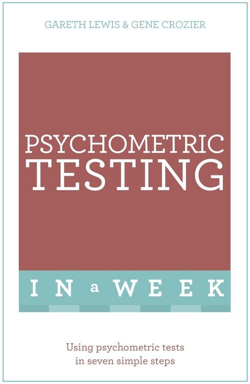Produktbild: Psychometric Testing In A Week