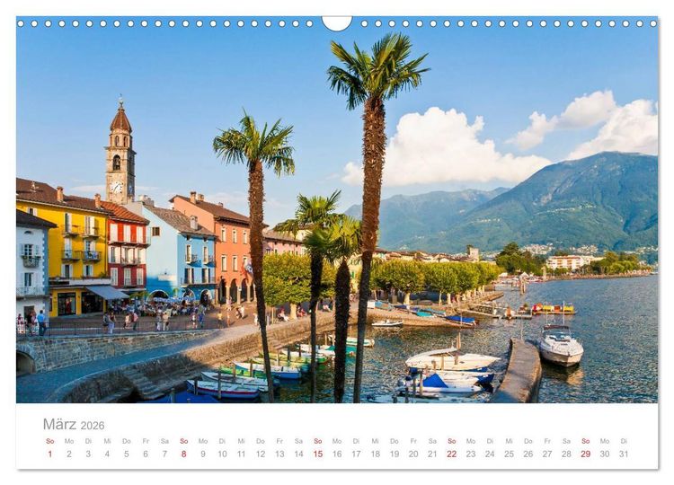 Produktbild: TESSIN Werner Dieterich (Wandkalender 2026 DIN A3 quer), CALVENDO Monatskalender