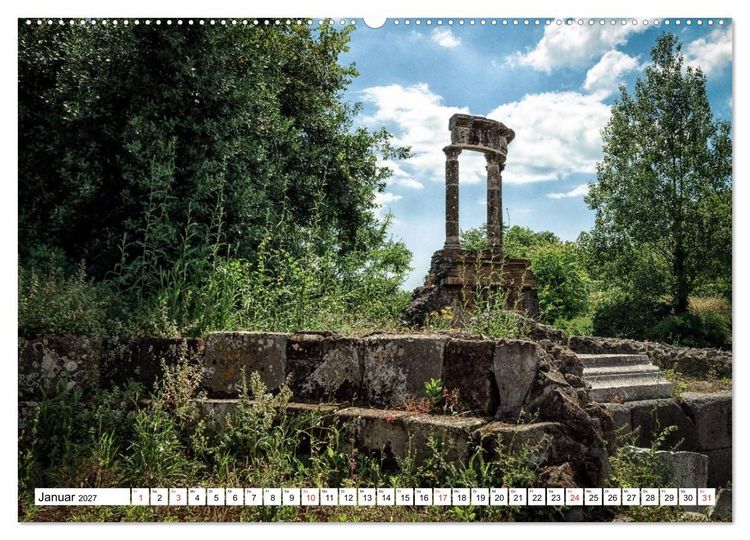 Produktbild: Versteinerte Stadt Pompeji (hochwertiger Premium Wandkalender 2027 DIN A2 quer), Kunstdruck in Hochglanz
