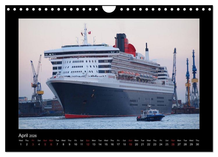Produktbild: Destination Hamburg 2026 (Wall Calendar 2026 DIN A4 landscape), CALVENDO 12 Month Wall Calendar